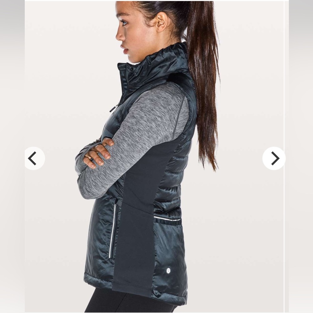 Lululemon Down For A Run Vest II Inkwell Navy Blue Puffer 6 - Picture 4 of 7